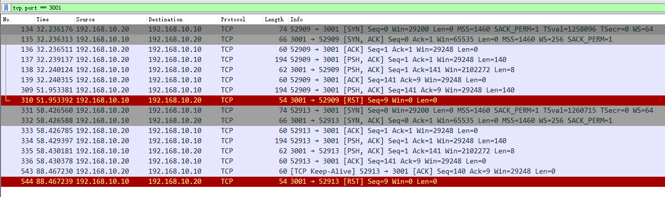 wireshark capture