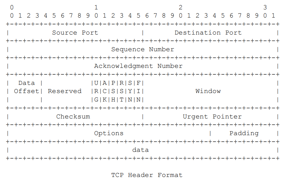 tcp header format